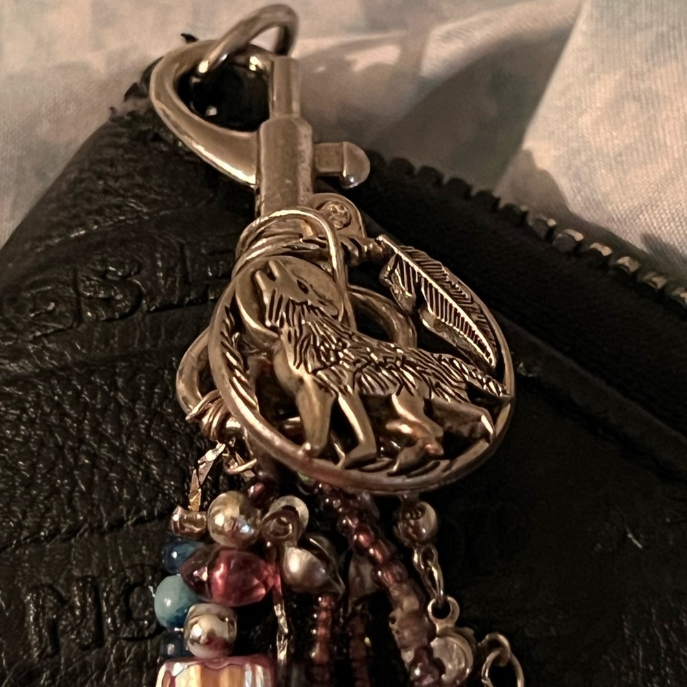 Wolf Purse charm